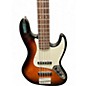 Used Squier Affinity Jazz Bass V 5 String 2 Color Sunburst Electric Bass Guitar