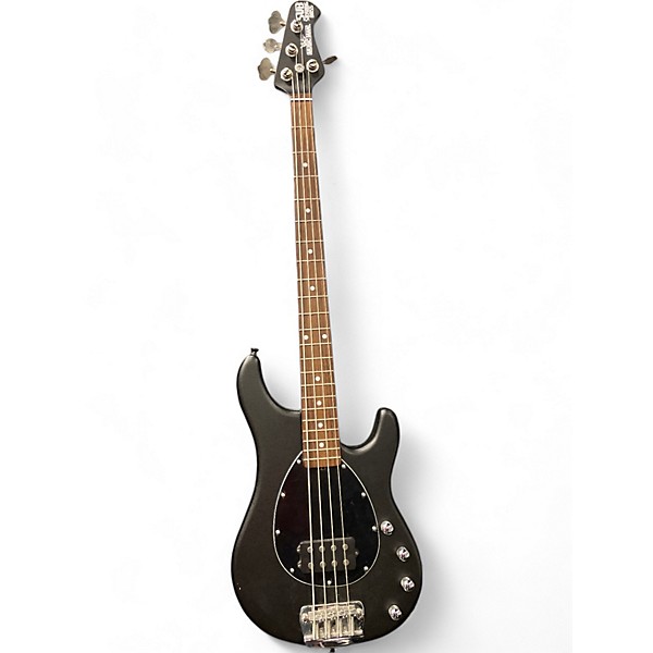 Vintage 1980s Ernie Ball Music Man STERLING SUB BASS BLACK Electric Bass Guitar