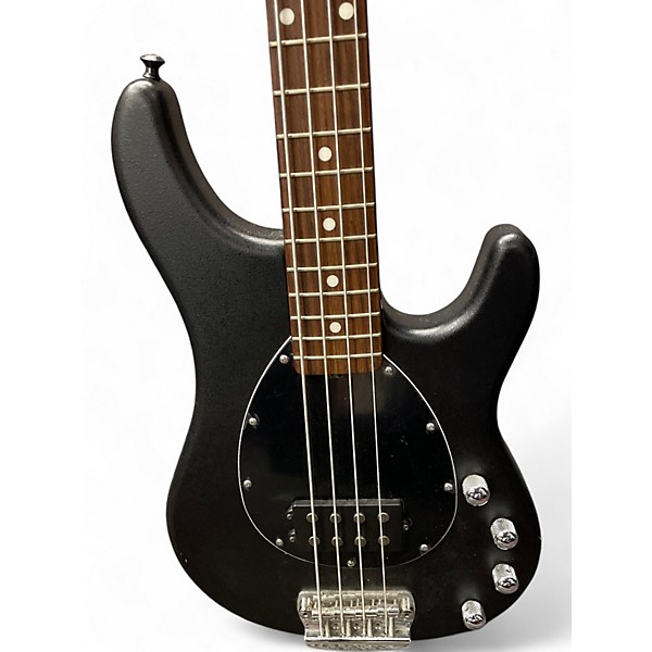 Vintage 1980s Ernie Ball Music Man STERLING SUB BASS BLACK Electric Bass Guitar