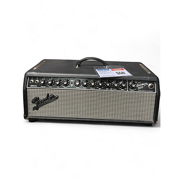 Used Fender BASSMAN 500 Bass Amp Head