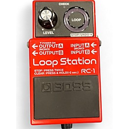 Used 2023 BOSS RC1 Loop Station Pedal