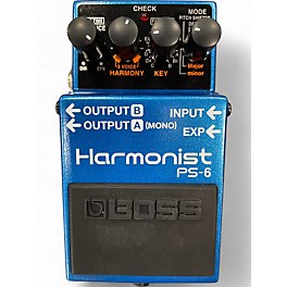 Used BOSS PS6 Harmonist Effect Pedal