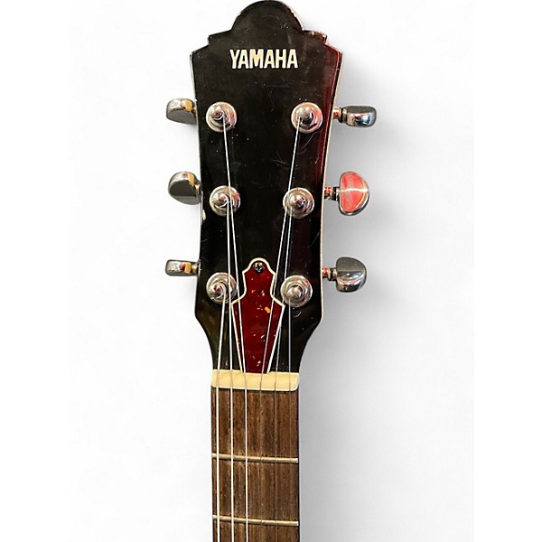 Used Yamaha AES800 Brown Sunburst Solid Body Electric Guitar