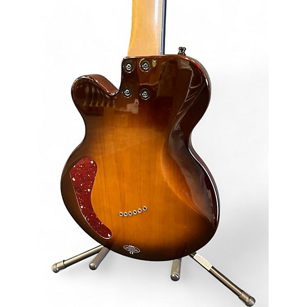 Used Yamaha AES800 Brown Sunburst Solid Body Electric Guitar