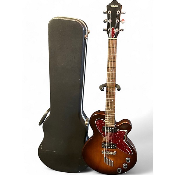 Used Yamaha AES800 Brown Sunburst Solid Body Electric Guitar