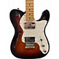 Used Squier Classic Vibe 70s Thinline Telecaster 3 Tone Sunburst Hollow Body Electric Guitar