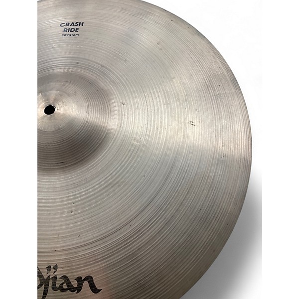 Used Zildjian 20in A Series Crash Ride Cymbal