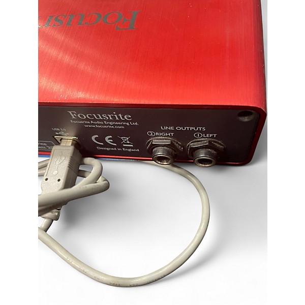 Used Focusrite Scarlett 2i2 Audio Interface