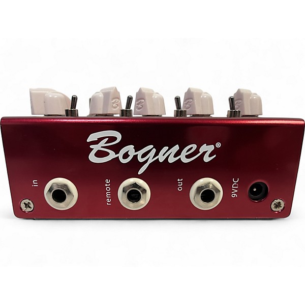 Used Bogner Ecstasy Red Overdrive Effect Pedal