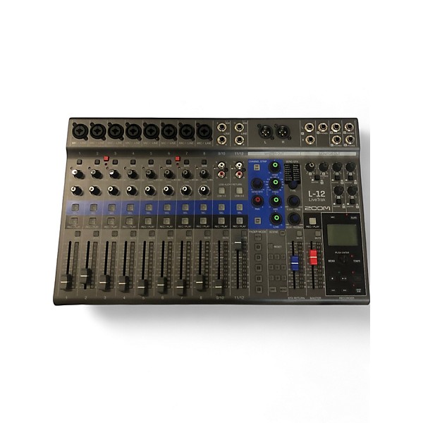 Used Zoom LIVETRAK L-12 Unpowered Mixer