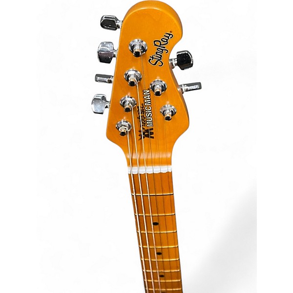 Used Ernie Ball Music Man stingray dustin kensrue Tobacco Sunburst Solid Body Electric Guitar