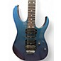 Vintage 1991 Ibanez RG570 Metallic Blue Solid Body Electric Guitar