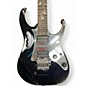 Used Ibanez JEM77VBK Black Solid Body Electric Guitar