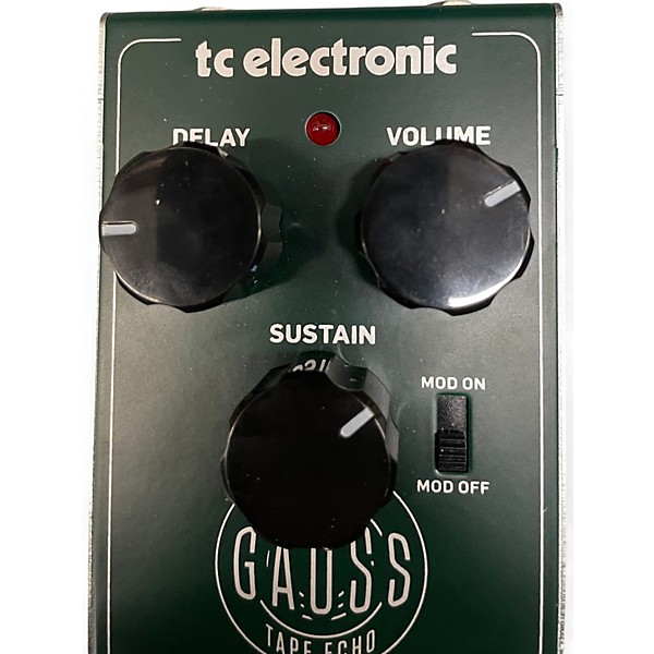 Used TC Electronic Gauss Echo Effect Pedal