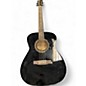 Used Savannah Used Savannah sgo10ewbk Black Acoustic Guitar thumbnail