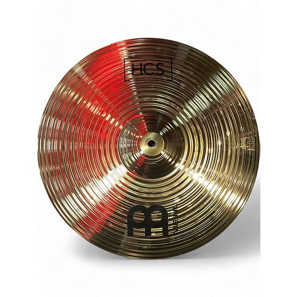 Used MEINL 14in HCS Hi Hat Pair Cymbal