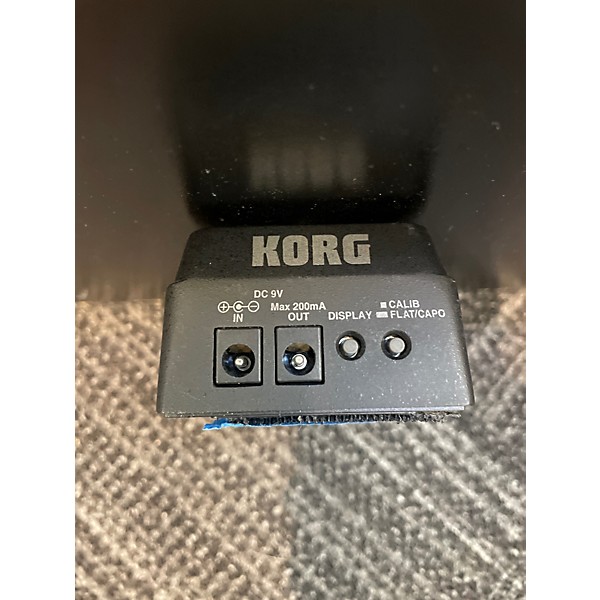 Used KORG PB03 PITCHBLACK POLYPHONIC  Tuner Pedal