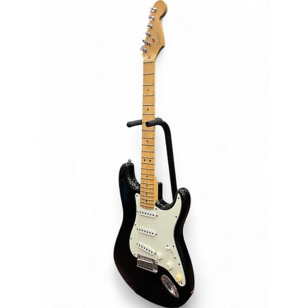 ギター Fender USA Stratocaster Blackie 1998 Fender American Standard Stratocaster in Black | Cream