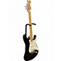 Vintage 1998 Fender American Standard Stratocaster Black Solid Body Electric Guitar