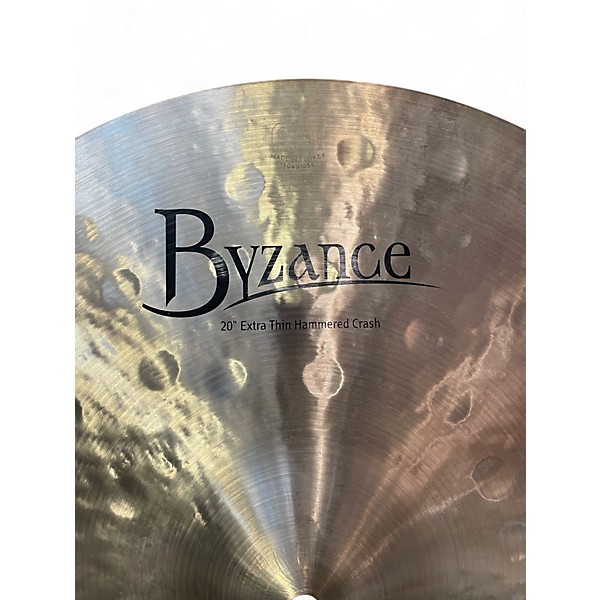 Used MEINL 20in Byzance EX Thin Hammered Crash Cymbal