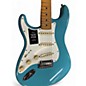 Used Fender PLAYER II STRATOCASTER LEFT HANDED Aquatone Blue Electric Guitar