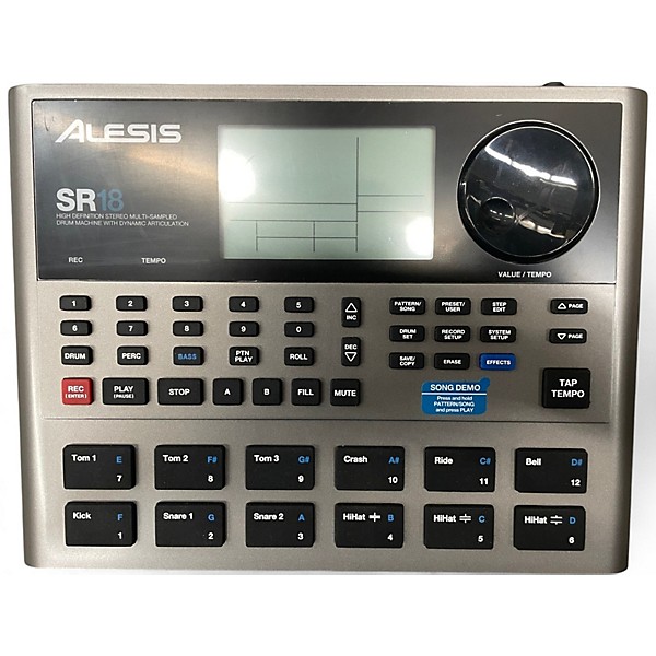 Used Alesis SR16 Drum Machine