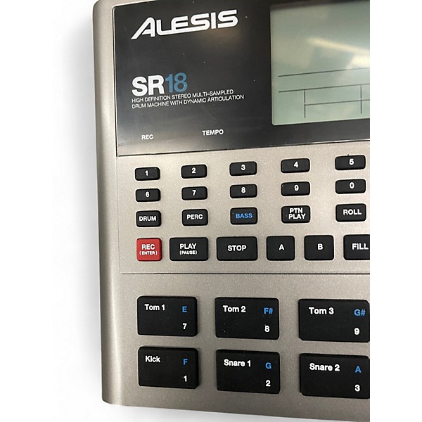 Used Alesis SR16 Drum Machine