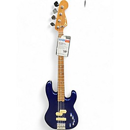 Used Charvel PJ IV Mystic Blue Electric Bass Guitar