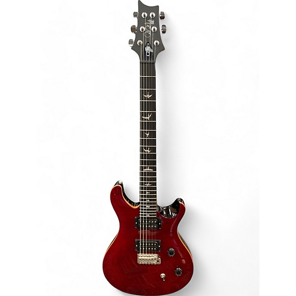 Used Prs Se CE24 Black Cherry Solid Body Electric Guitar