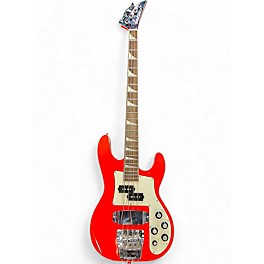 Used Jackson CBXNT DX Orange Electric Bass Guitar