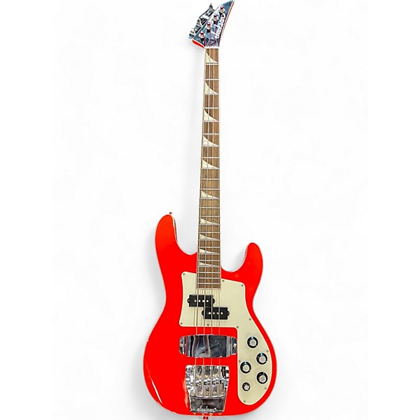 Used Jackson CBXNT DX Orange Electric Bass Guitar,Specials : American Fashion Style Bags On Sale