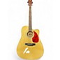 Used Woods W92C Natural Acoustic Guitar thumbnail