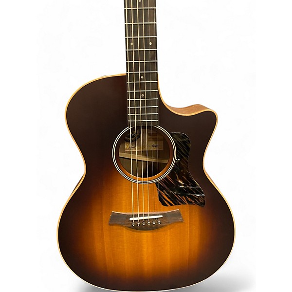 Used Taylor AD14CE 50TH ANNIVERSARY LIMITED EDITION Tobacco Sunburst Acoustic Electric Guitar