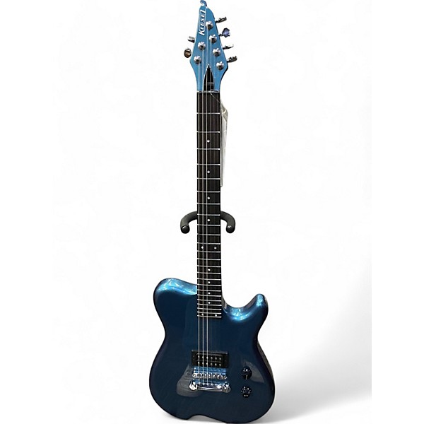 Used Kiesel ALAN HOLDSWORTH FATBOY Blue Solid Body Electric Guitar