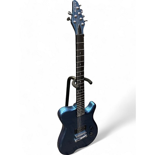 Used Kiesel ALAN HOLDSWORTH FATBOY Blue Solid Body Electric Guitar