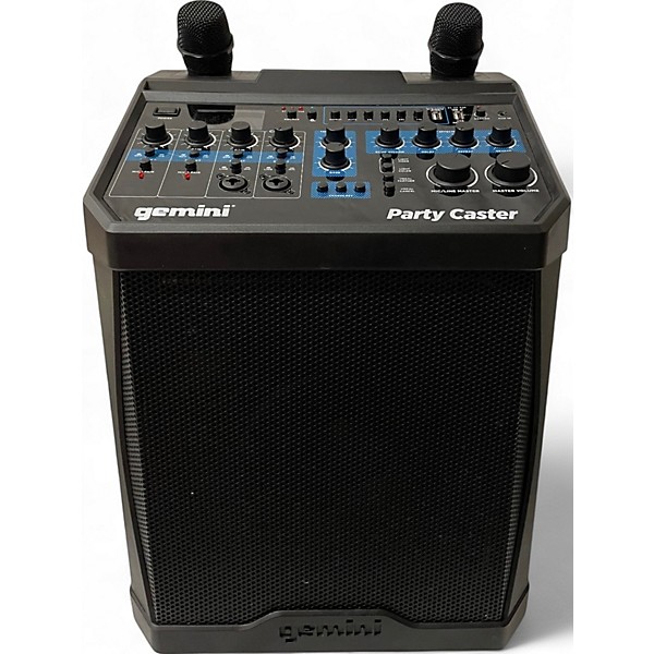 Used Gemini PARTY CASTER Powered Speaker