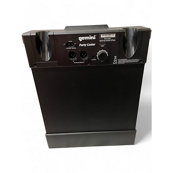 Used Gemini PARTY CASTER Powered Speaker