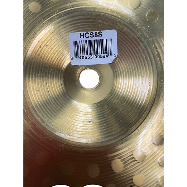 Used MEINL 8in HCS Splash Cymbal