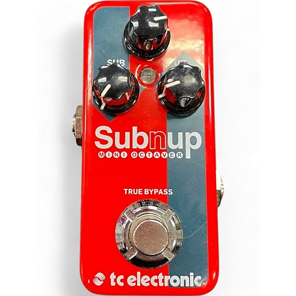 Used TC Electronic Sub N Up Mini Octaver Effect Pedal