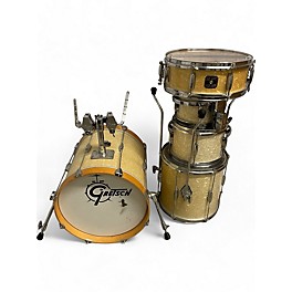 Used Gretsch Drums 5 Piece catalina elite Pearl White Drum Kit