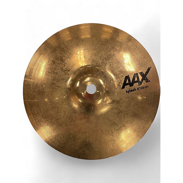 Used SABIAN 8in AAX Splash Brilliant Cymbal