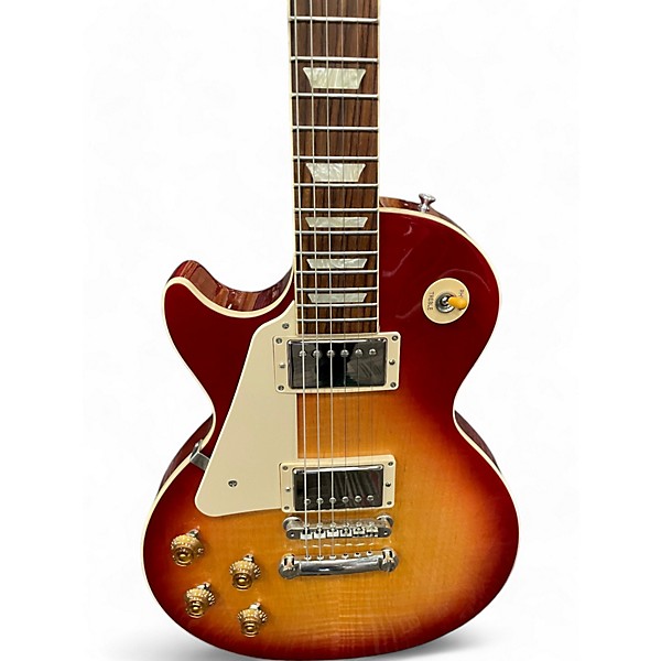 Used Gibson Les Paul Standard 1950S Neck Left Handed Heritage Cherry Sunburst Electric Guitar