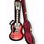 Used Gibson mod collection 1963 Les Paul  SG Custom crimson metallic Solid Body Electric Guitar thumbnail
