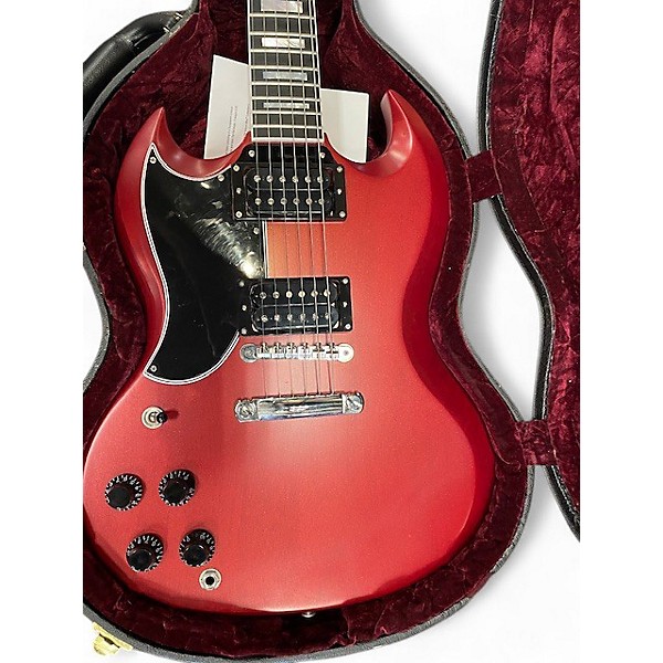 Used Gibson mod collection 1963 Les Paul  SG Custom crimson metallic Solid Body Electric Guitar