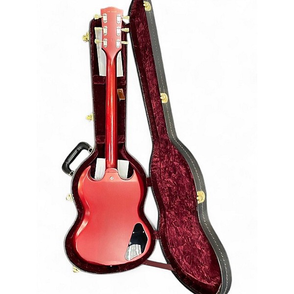 Used Gibson mod collection 1963 Les Paul  SG Custom crimson metallic Solid Body Electric Guitar