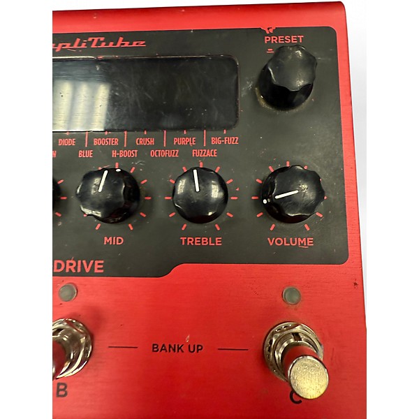 Used IK Multimedia AMPLITUBE X DRIVE Effect Pedal