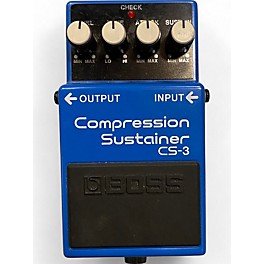 Used BOSS CS3 Compressor Sustainer Effect Pedal