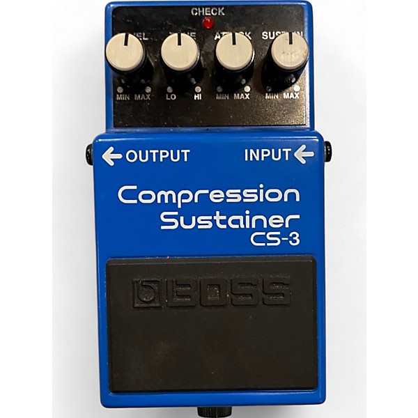 Used BOSS CS3 Compressor Sustainer Effect Pedal