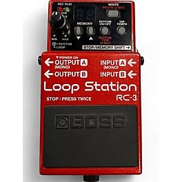 Used BOSS RC3 Loop Station Pedal