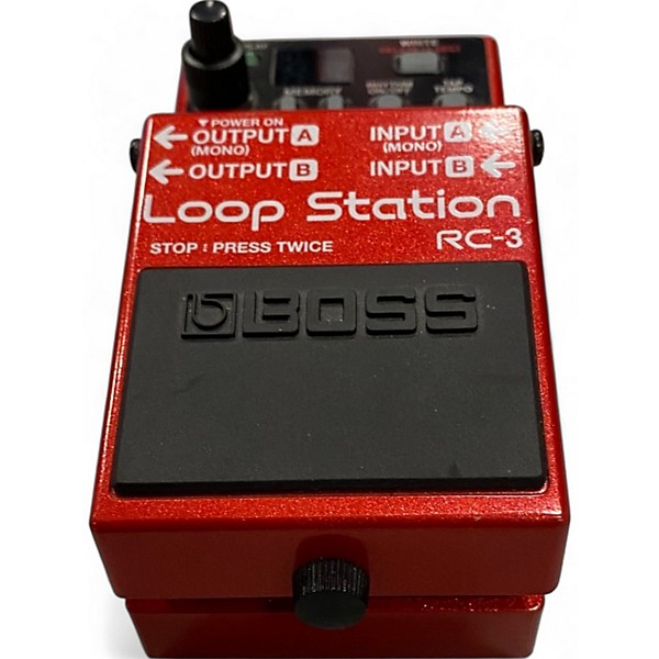 Used BOSS RC3 Loop Station Pedal